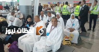 وصول أول وفود الحجاج إلى مطار القاهرة في طريقهم للمدينة المنورة