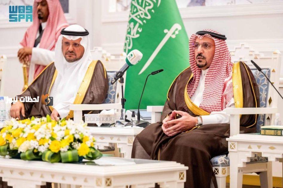 أمير القصيم يستقبل المشاركين في خدمة ضيوف الرحمن لموسم حج 1446هـ. (2)