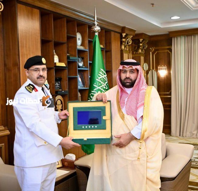 أمير جازان يستعرض التقرير السنوي لحرس الحدود