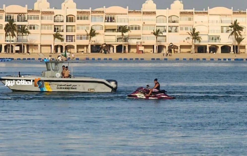 إنقاذ مواطن في عرض البحر بواسطة «حرس الحدود» بمكة