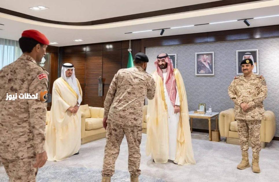 استقبال قادة الحرس الوطني بمناسبة عيد الأضحى