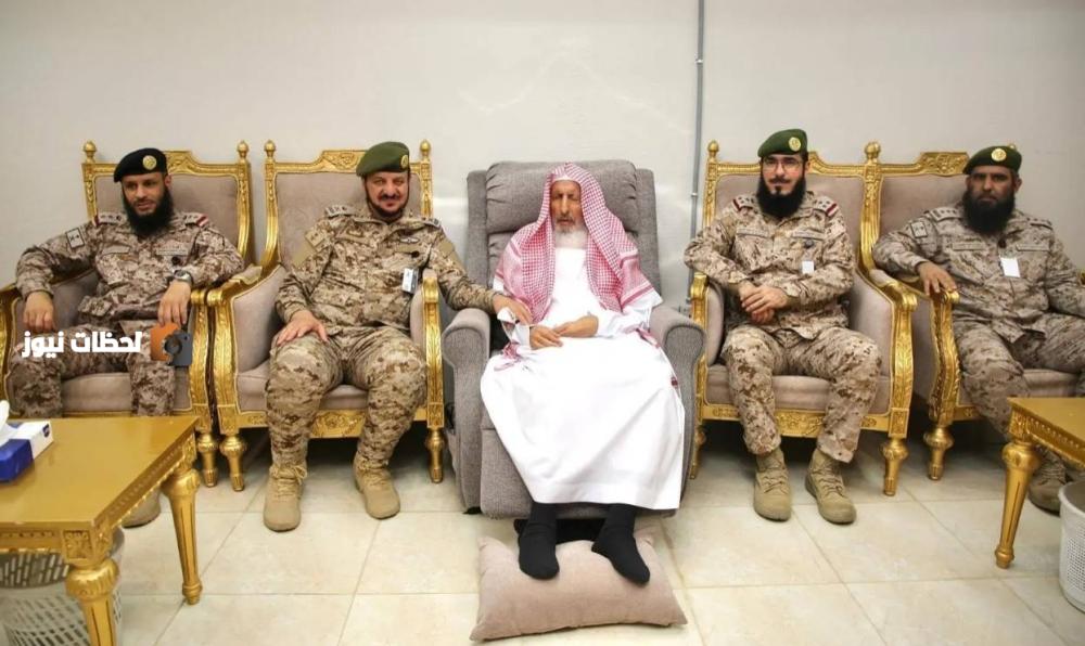 استقبال مفتي عام المملكة تهاني عيد الأضحى