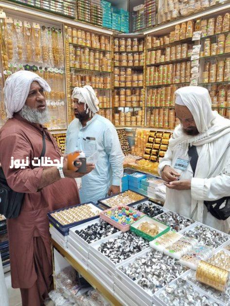 الهدايا في أحد المحلات.