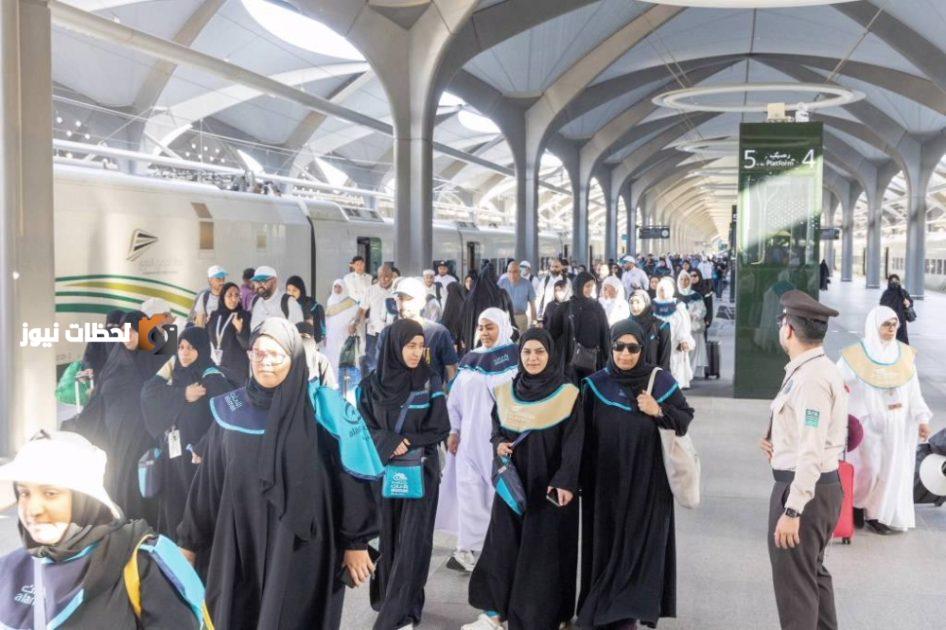 المدينة المنورة تحتفي بوصول الحجاج المتعجلين.