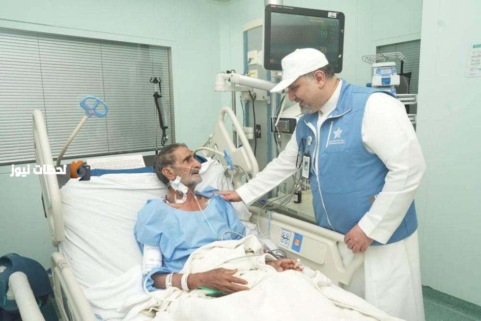 الحاج اليمني بعد تعافيه.