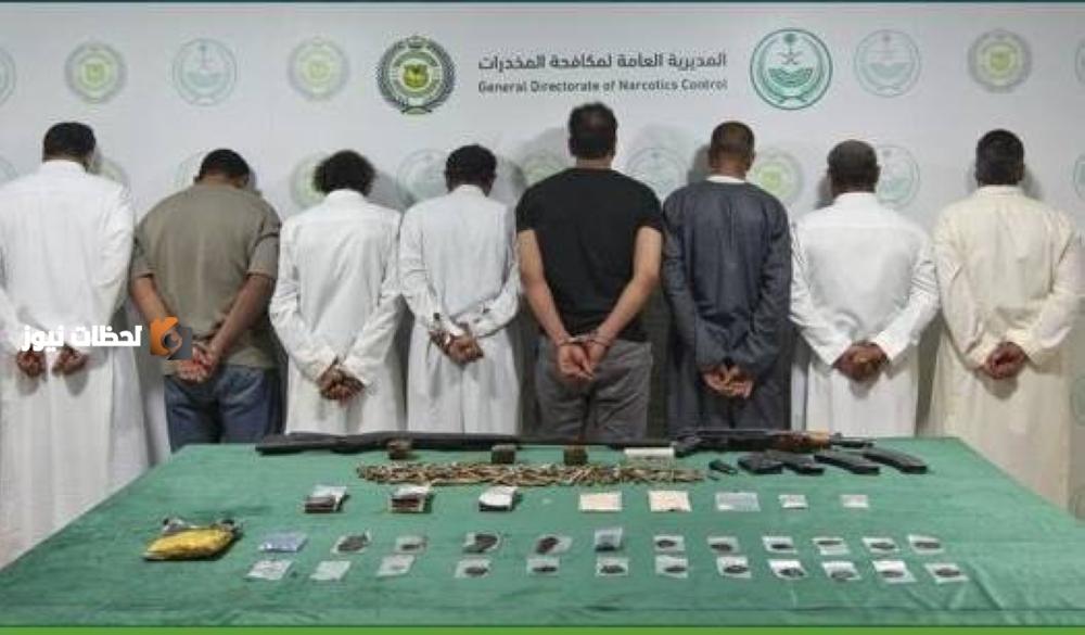 توقيف 8 أشخاص بتبوك لترويجهم المخدرات