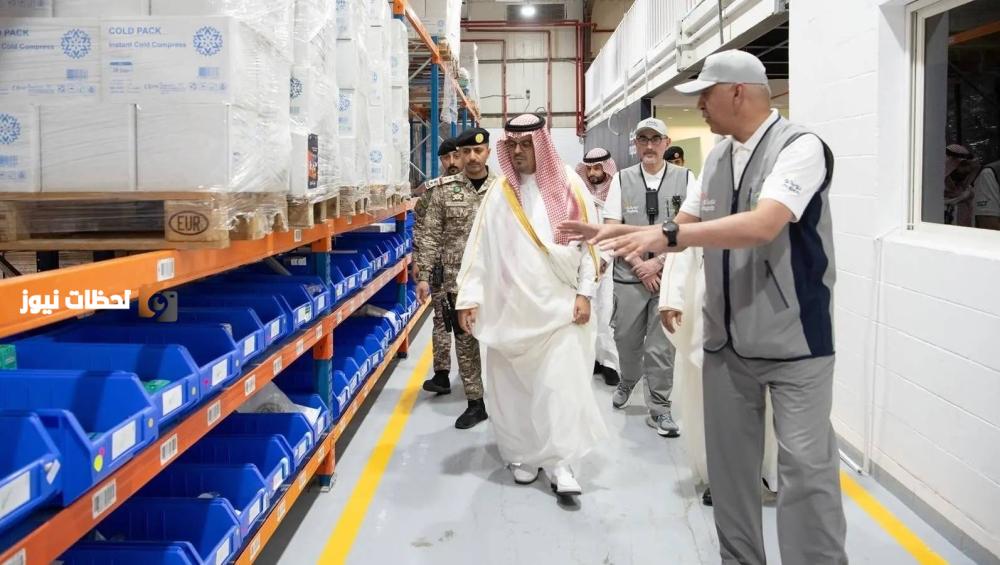 زيارة نائب أمير مكة لمستشفى القوات المسلحة في «منى»