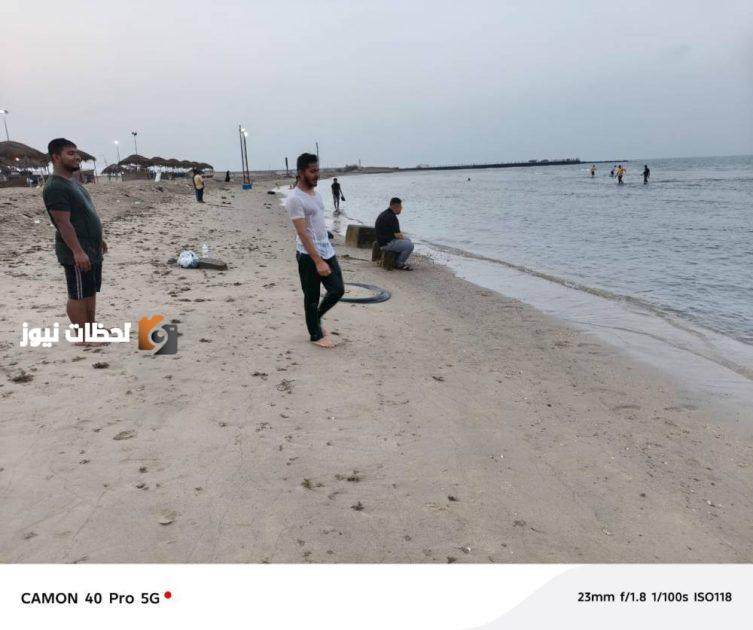 شواطئ الشقيق: وجهة مفضلة للجاليات في العيد
