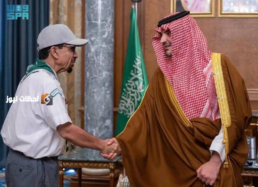 لقاء مثير بين عبد العزيز بن سعود ونائب رئيس جمعية الكشافة العربية السعودية