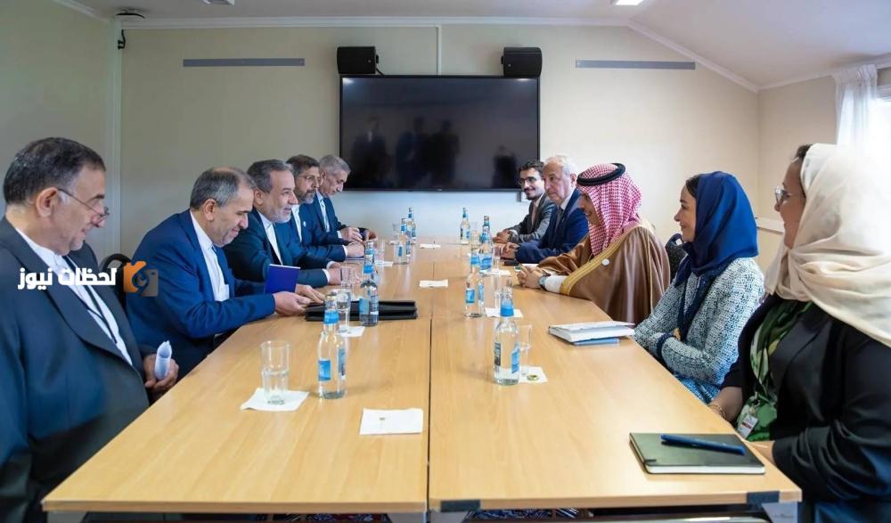 مناقشات حيوية بين وزير الخارجية ونظيره الإيراني حول المستجدات الإقليمية والدولية