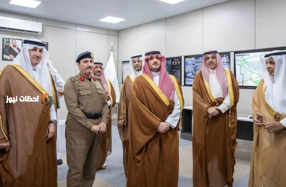وزير الداخلية يتفقد مركز النقل في مشعر عرفة