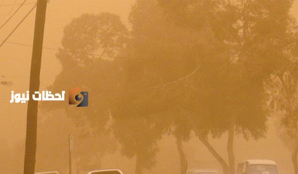 اتربة مثارة في القطاع التهامي بمنطقة الباحة تحت تأثير العوامل الجوية