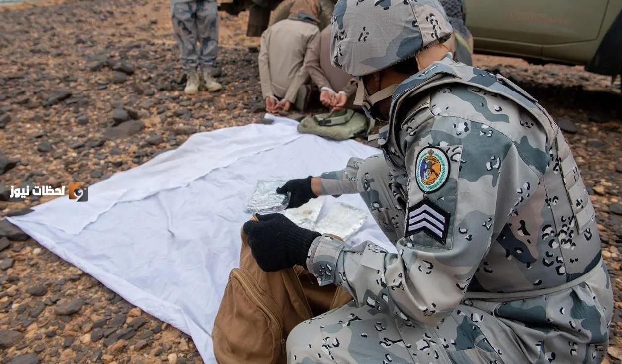 ضبط 160 كجم قات واعتقال 8 مهربين في جازان لتنفيذ عمليات تهريب