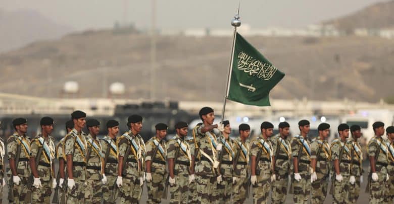 ترتيب الجيش السعودي