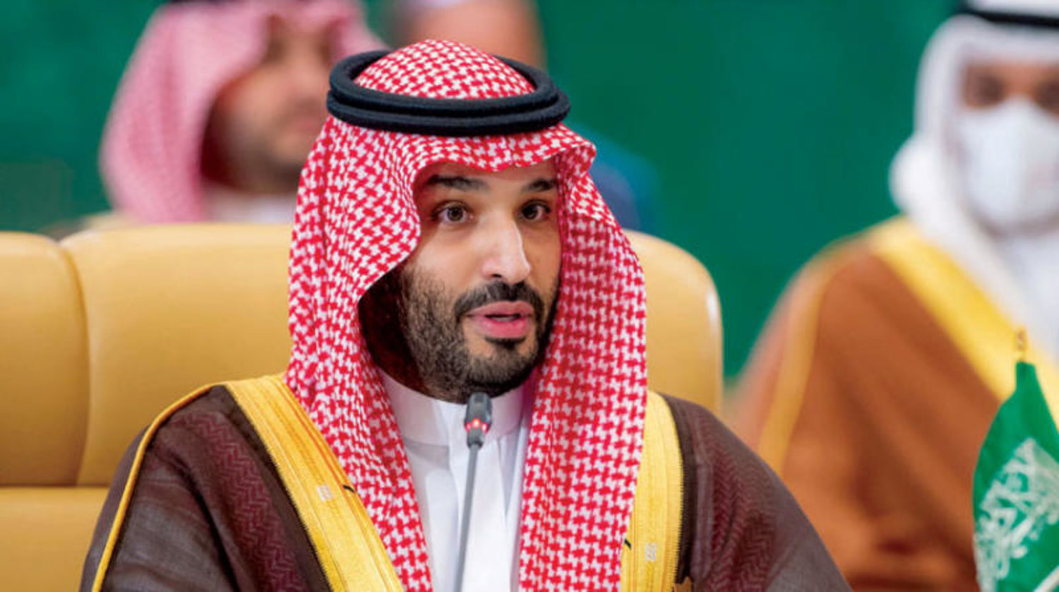 ولي العهد السعودي يعلن