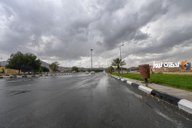 أمطار رعدية ورياح نشطة على هذه المناطق