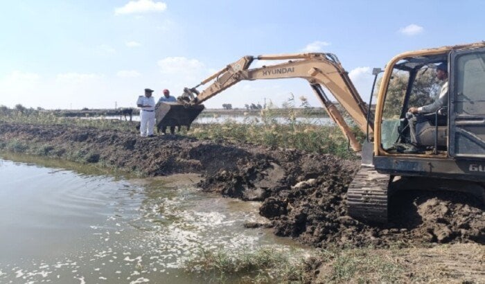 إزالة 10 مزارع سمكية مخالفة على 50 فداناً من الأراضي إزالة 10 مزارع سمكية مخالفة على مساحة 50 فدانا في بورسعيد