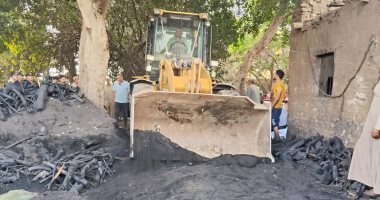 إطلاق حملة واسعة لإزالة مكامير الفحم غير القانونية بقرية البرانية بأشمون