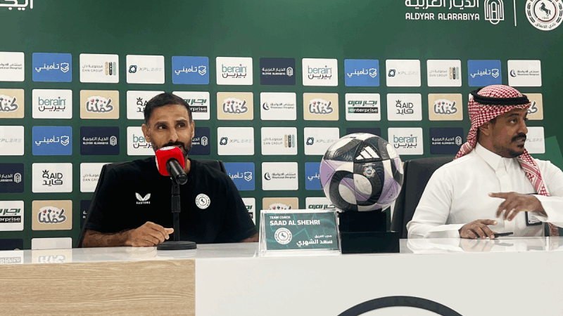 الشهري يعد بتصحيح مسار الاتفاق قبل مواجهة الحزم في الدوري