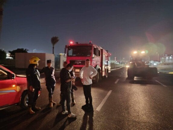 العبور توضح حقيقة تسريب الغاز بالمنطقة الصناعية