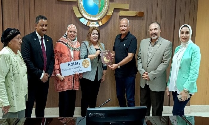 بروتوكول تعاون جديد بين مياه البحيرة و«يُوتاري الإسكندرية» لتوصيل المياه لتوصيل المياه للأسر الأكثر احتياجًا.. بروتوكول تعاون بين مياه البحيرة و «روتاري الإسكندرية»