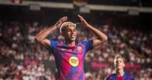 جرس إنذار يجبر لامين يامال على الانتقال لـ الفيلا الجديدة.. صور جرس إنذار يجبر لامين يامال على الانتقال لـ الفيلا الجديدة.. صور