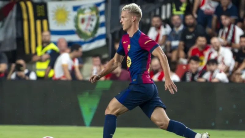 داني أولمو يواصل تدريبات برشلونة الجزئية استعدادًا للمباريات القادمة