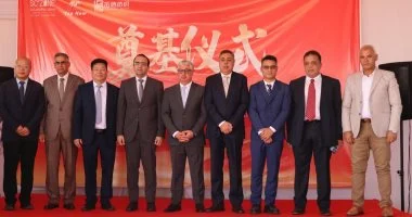 رئيس اقتصادية قناة السويس يشارك في وضع حجر أساس مشروعات رئيس اقتصادية قناة السويس يشهد وضع حجر أساس مشروعين للملابس الجاهزة