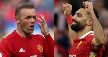 روني يفاجئ الجميع باختيار محمد صلاح ضمن أفضل لاعبي الدوري رغم انتقاداته السابقة.. روني يختار محمد صلاح ضمن صفوة الدوري الإنجليزي