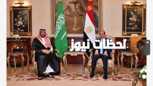 زيارة ولي العهد إلى الرئيس السيسي