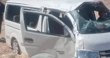 سبعة أشخاص تعرضوا لإصابات في حادث ميكروباص بمحور سمير فرج سبعة أشخاص تعرضوا لإصابات في حادث ميكروباص بمحور سمير فرج بالأقصر