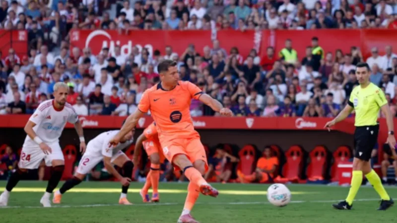 ليفاندوفسكي ينشر سعادة كبيرة في برشلونة بعد هزيمة الكلاسيكو