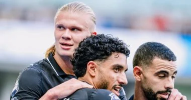 مانشستر سيتي وسوانزي ينهيان الشوط الأول بالتعادل 1-1 بمشاركة مرموش مانشستر سيتى يتعادل مع سوانزى 1-1 فى شوط أول بمشاركة مرموش