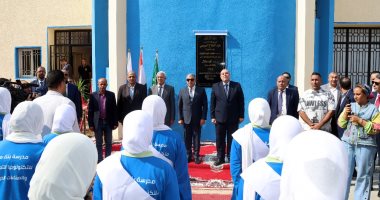 محافظ الإسماعيلية يدشن مدرسة جديدة للتكنولوجيا وصناعة الدواء