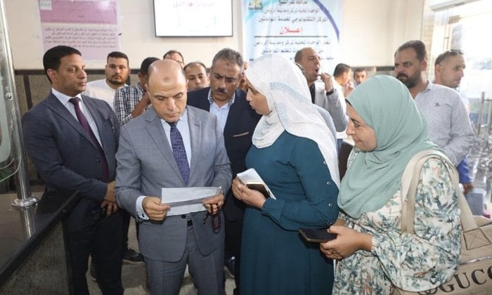 محافظ كفر الشيخ يتابع انتظام العمل بالمركز التكنولوجي بالرياض ويوجه بسرعة إنجاز طلبات التصالح والتقنين