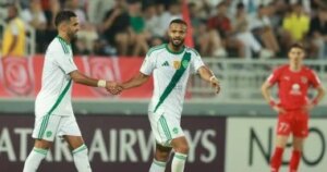 محرز وإيفان تونى يقودان هجوم الأهلي ضد الرياض فى الدوري السعودى محرز وإيفان تونى يقودان هجوم الأهلي ضد الرياض فى الدوري السعودى