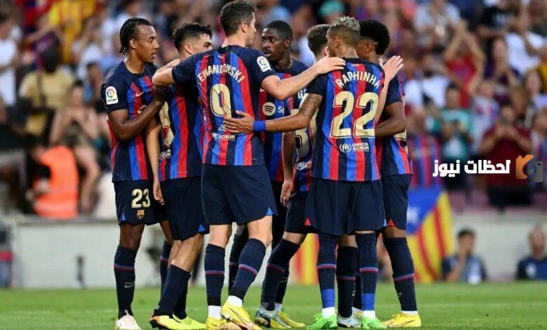 نجم برشلونة الأول لن يشارك في المباراة