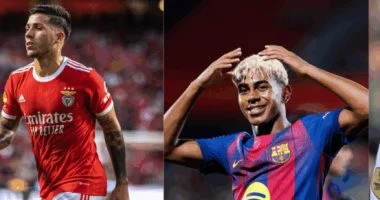 نجوم كرة القدم في بنفيكا يتصدرون قائمة أفضل 10 أك هنا يصنع النجوم.. بنفيكا يتصدر أفضل 10 أكاديميات وبرشلونة الوصيف