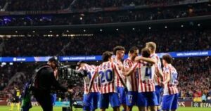 أتلتيكو مدريد ضد سانت خيلويزي.. الروخى بلانكوس يفوز بثلاثية فى دورى الأبطال