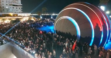 أجواء مبهجة في مكتبة الإسكندرية خلال افتتاح المتحف الكبير مع فيديو وصور
