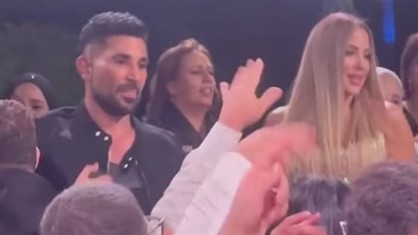 بعد تعرضه لحادث.. أول ظهور لـ أحمد سعد في حفل زفاف نجل ريم مصطفى