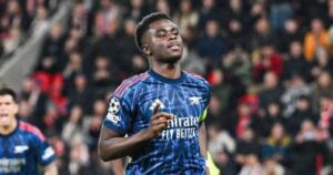 أرسنال يكتسح سلافيا براج بثلاثية ويتصدر ترتيب دورى أبطال أوروبا.. صور