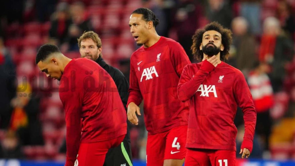أرنولد ومحمد صلاح وفان دايك