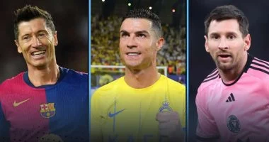 ميسي ورونالدو على رأس أفضل لاعبين تجاوزا الـ35 عاما.. أساطير ضد الزمن