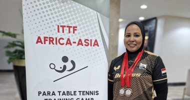 أمل عبد الرحيم تفوز بثلاث ميداليات برونزية في بطولتي مصر وأفريقيا لتنس الطاولة