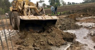 إزالة 1042 مترًا من البناء المخالف على أراضٍ زراعية بالشرقية