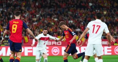 نتيجة مباراة إسبانيا ضد تركيا فى قمة تصفيات أوروبا المؤهلة لكأس العالم