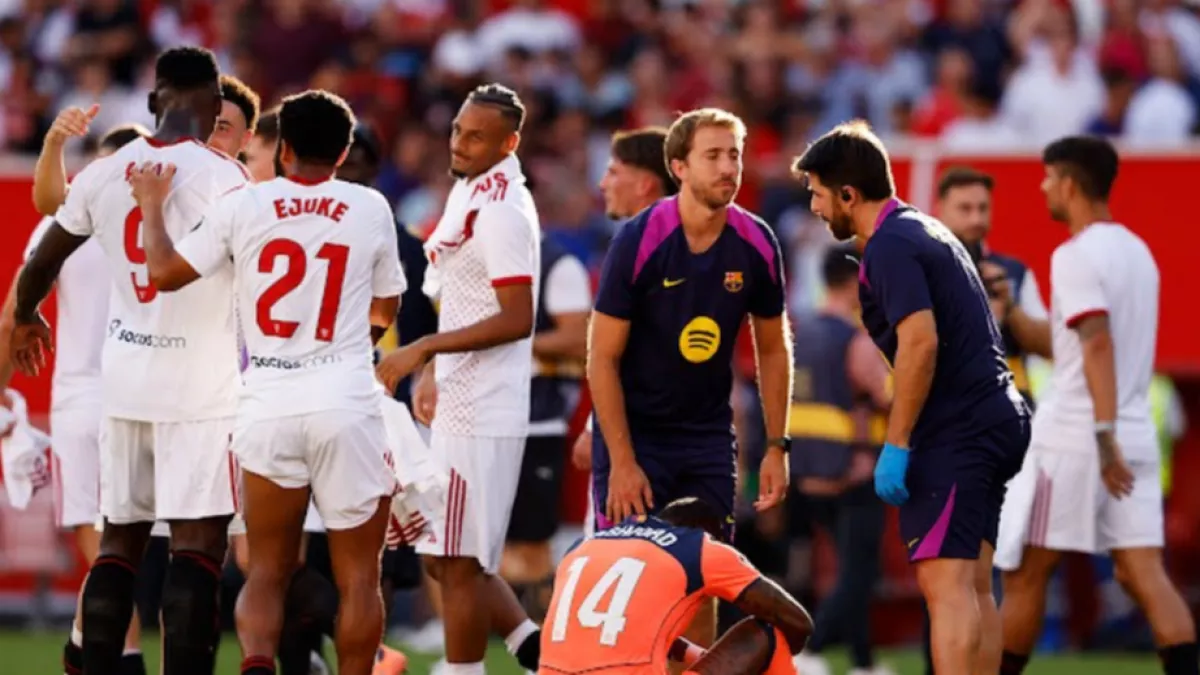 إصابة كاسادو تثير القلق في برشلونة وتزيد من مشاكل الفريق