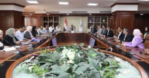 إطلاق وحدة المعلومات المكانية في بني سويف وربطها بالمركز الوطني للبيانات المكانیة