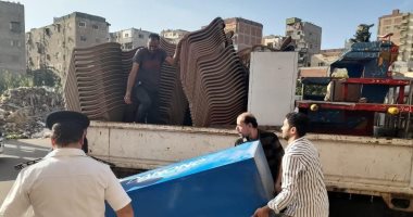 إغلاق 77 منشأة وتحرير 722 محضرًا ومصادرة 5388 إشغالات في الإسكندرية